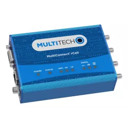 MultiTech · MultiConnect® rCell 100 Series · LTE Cat 4 Router mit Fallback und Wi-Fi/BT/GPS mit EU/UK Accessory Kit (Europa) · M