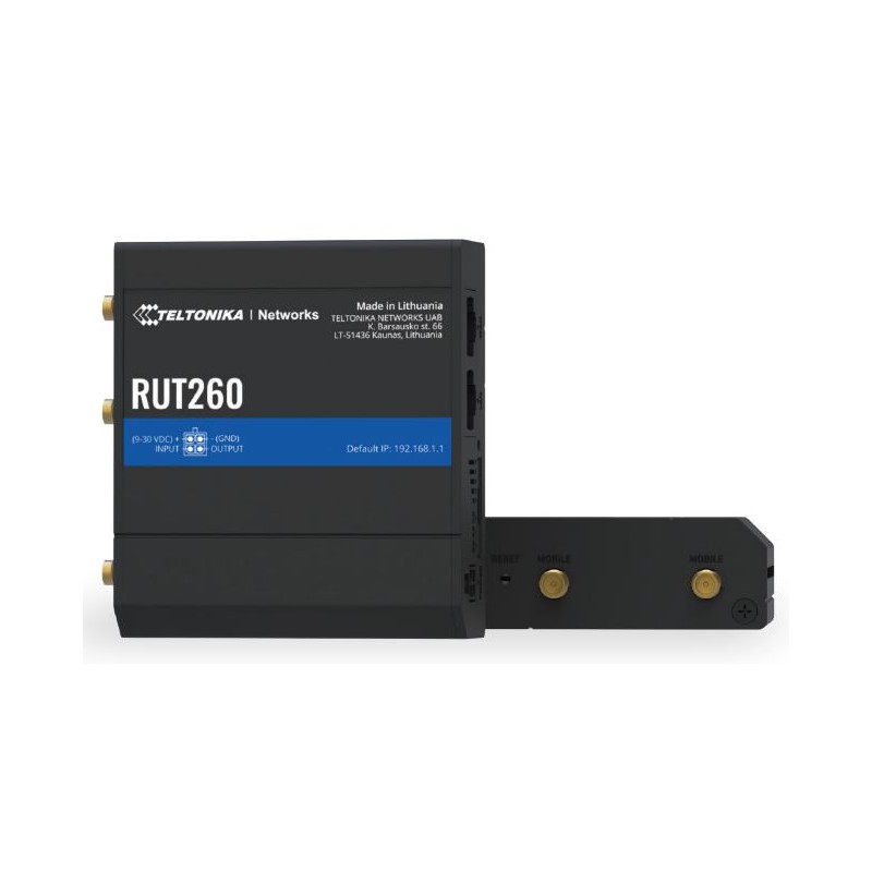 Teltonika · Router · RUT260 · Kompakter-4G/LTE Router - 221183 - 1