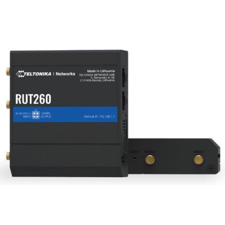 Teltonika · Router · RUT260 · Kompakter-4G/LTE Router - 221183 - 1