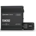 Teltonika · Switch · TSW202 · 8 Port Gigabit Industrial managed PoE+ Switch, 2 SFP - 222117 - 1