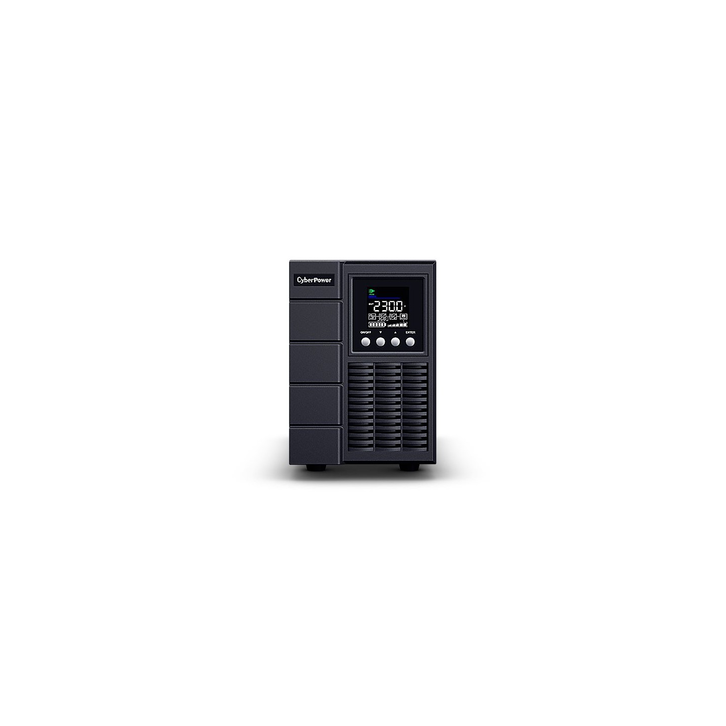 CyberPower USV, OLS Tower-Serie, 1500VA/1350W, On-Line, LCD, USB/RS232, - 195461 - 1