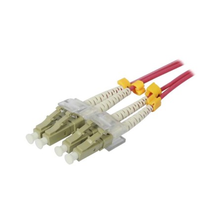 LWL-2-Faser-Patchk. 5mtr.LC-LC, 50/125um, OM4, AD2mm, Synergy 21 - 147635 - 1