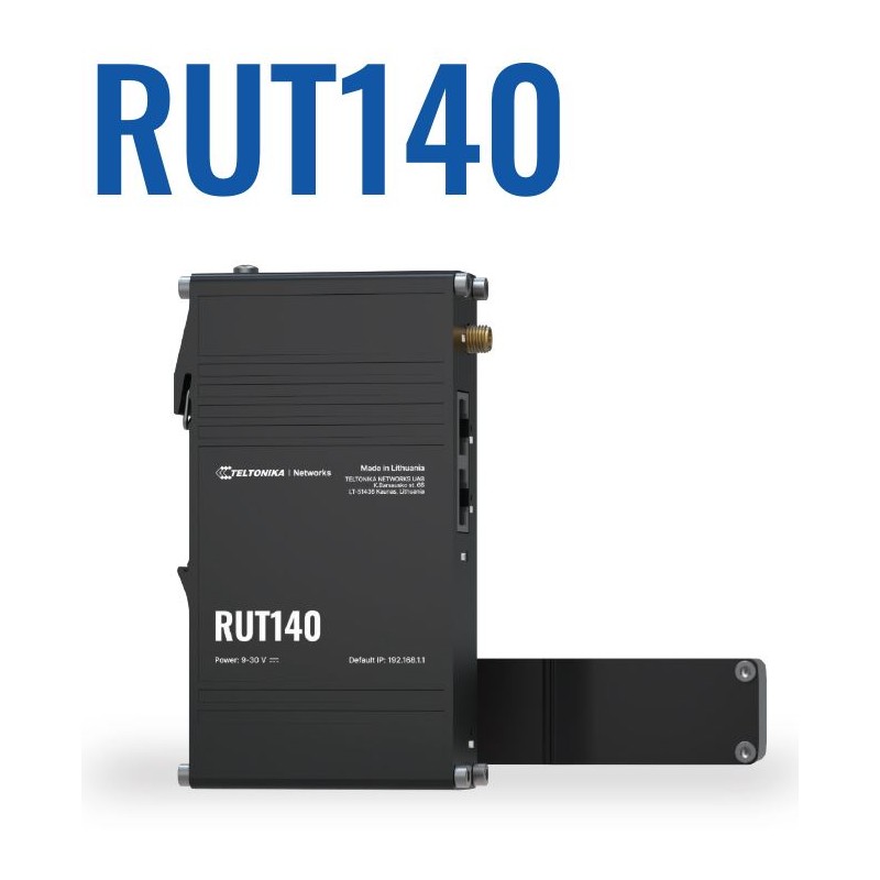 Teltonika · Router · RUT140 · Kompakter-4G/LTE Router - 230733 - 1