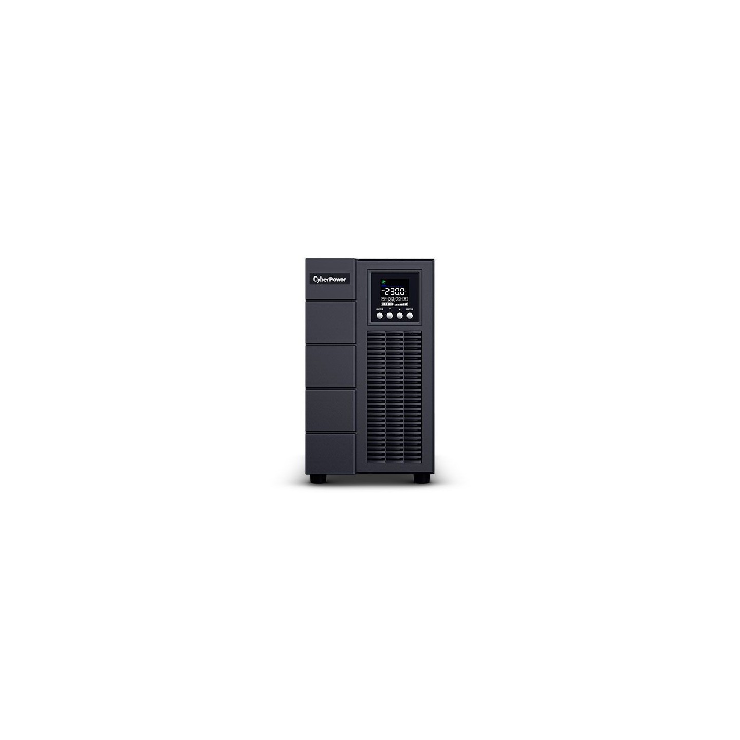 CyberPower USV, OLS Tower-Serie, 3000VA/2700W, On-Line, LCD, USB/RS232, - 206242 - 1