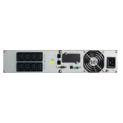 Effekta MTD RT Lineinter. USV,2000VA, 25min bei cos phi 0,7 , MTD2000RT, USB+RS232, Schwarz, Tower/19", - 207113 - 1