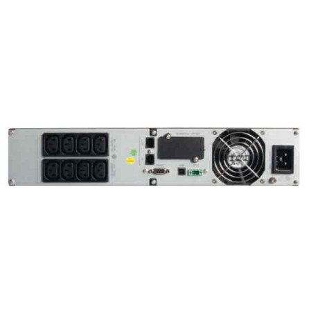 Effekta MTD RT Lineinter. USV,2000VA, 25min bei cos phi 0,7 , MTD2000RT, USB+RS232, Schwarz, Tower/19", - 207113 - 1