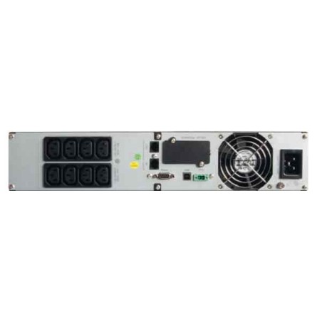 Effekta MTD RT Lineinter. USV,2000VA, 74min bei cos phi 0,7 , MTD2000RTXL, USB+RS232, Schwarz, Tower/19", - 207115 - 1