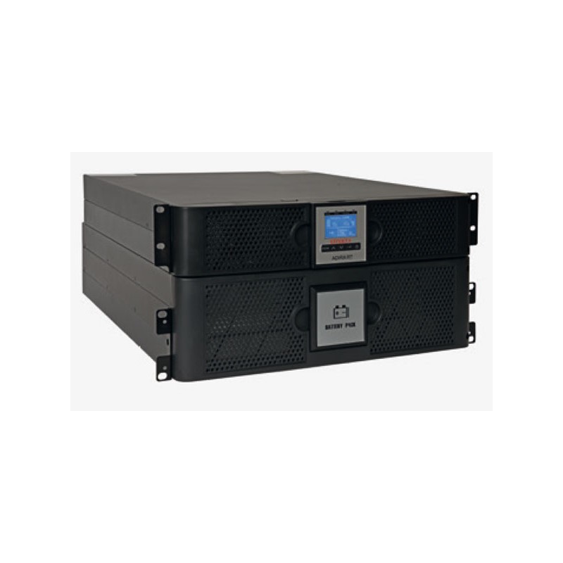 Effekta Online-USV, 6000VA, 12min bei cos phi 0.7, RS-232/USB, ADIRA RT 6-12, - 210539 - 2
