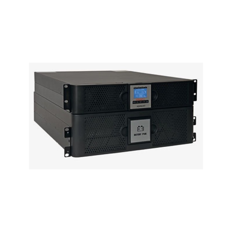 Effekta Online-USV,10000VA, 60min bei cos phi 0.7, RS-232/USB, ADIRA RT XL 10-60, - 210561 - 2