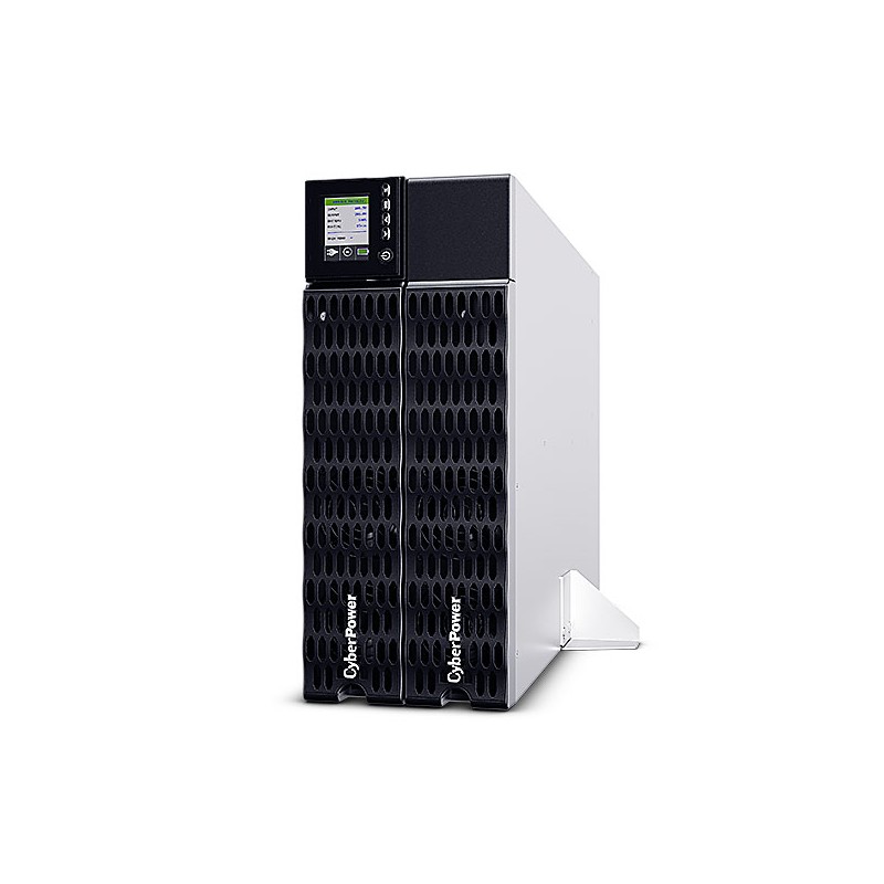 CyberPower USV, OL Tower/19"-Serie, 8000VA/8000W, 4HE, On-Line, LCD, USB/RS232, ext. Runtime, Inkl. RMCARD205, - 214176 - 1