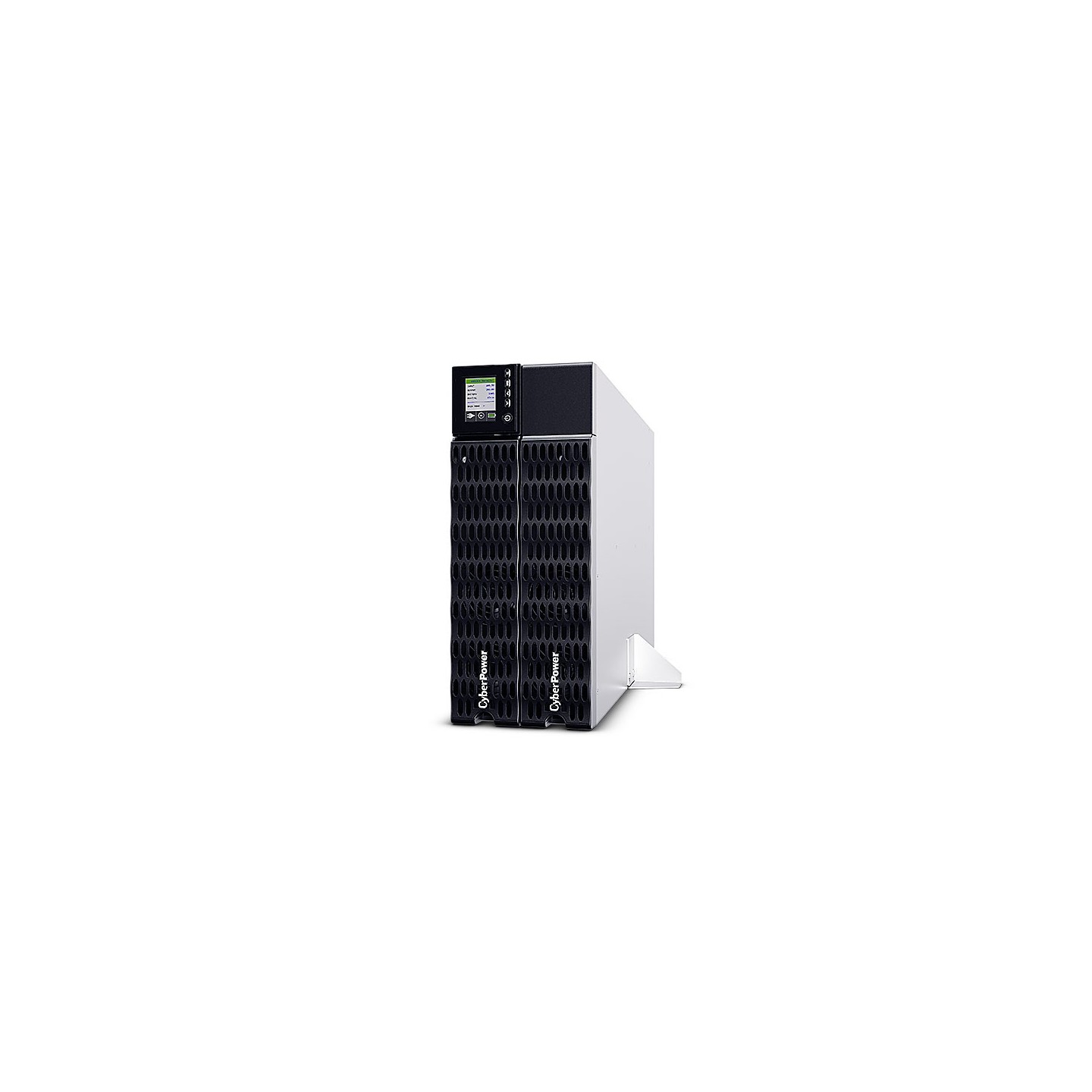 CyberPower USV, OL Tower/19"-Serie, 8000VA/8000W, 4HE, On-Line, LCD, USB/RS232, ext. Runtime, Inkl. RMCARD205, - 214176 - 1