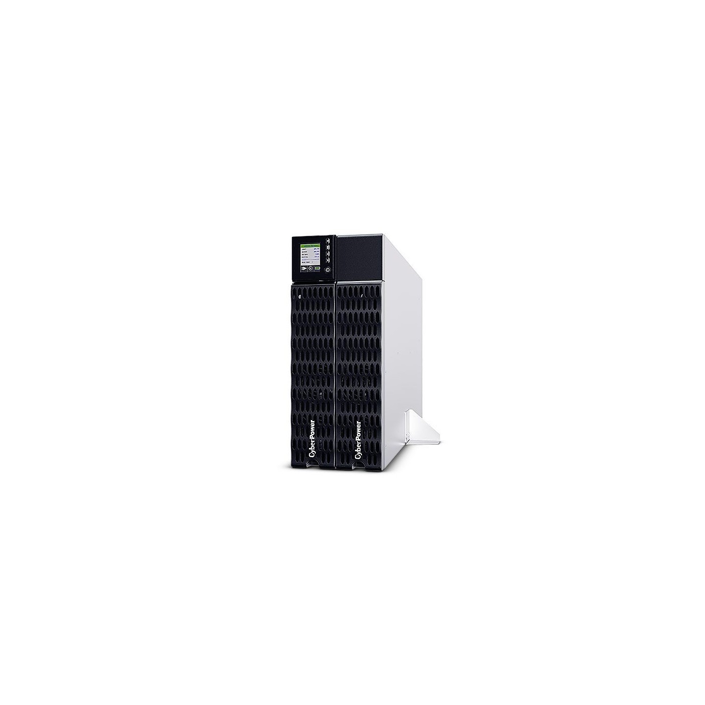 CyberPower USV, OL Tower/19"-Serie, 10000VA/10000W, 4HE, On-Line, LCD, USB/RS232, ext. Runtime, Inkl. RMCARD205, - 214177 - 1
