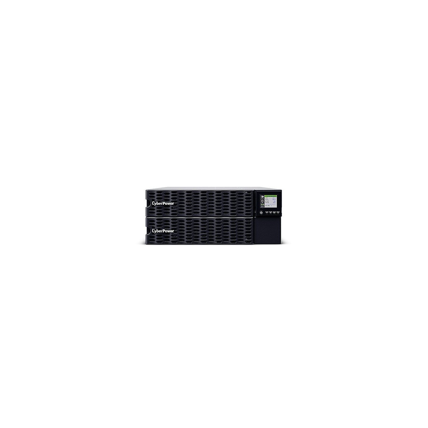 CyberPower USV, OL Tower/19"-Serie, 10000VA/10000W, 4HE, On-Line, LCD, USB/RS232, ext. Runtime, Inkl. RMCARD205, - 214177 - 2