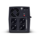 CyberPower UPS, UT series, 1500VA/900W, line-interactive, USB, output: 4x protective contact sockets, USB A+C charger - 215200 -