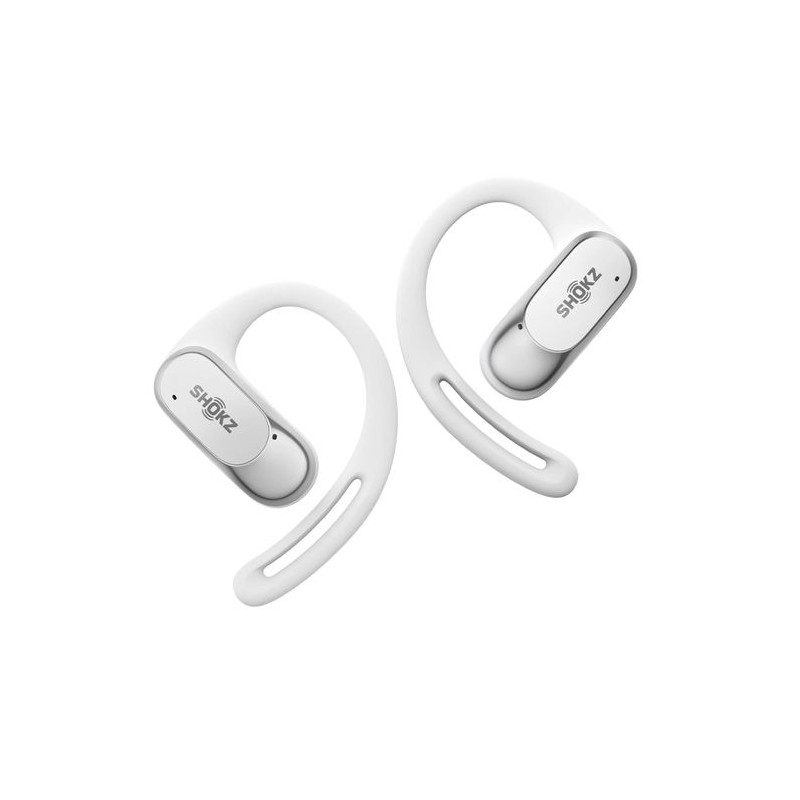 SHOKZ OpenFit Air White Bluetooth Wireless Bone Conduction Headset - 242376 - 1