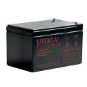 Effekta zbh. Akku, 12V-12AH, BT12-12L, VdS, FASTON Steckanschluss 6,35 mm, - 208093 - 1