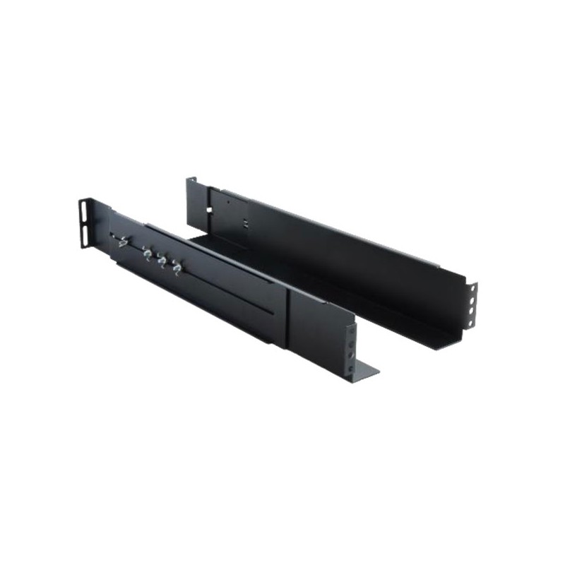 Effekta zbh.Sliding rails for 19" cabinet, 498-800mm adjustable, up to 45Kg, 2HE - 209062 - 1