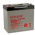 Effekta zbh. Akku 12V/ 55Ah(L),10-Jahresbatterien - 209166 - 1