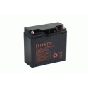 Effekta zbh. Akku 12V/ 18Ah,10-Jahresbatterien, F13/M5 Schraubanschluss - 217237 - 1