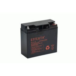 Effekta zbh. Akku 12V/ 18Ah,10-Jahresbatterien, F13/M5 Schraubanschluss - 217237 - 1