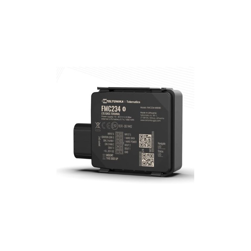 Teltonika · Tracker GPS · FMC234 · Fahrzeug · Wasserfester 4G LTE Cat 1 Tracker mit Hochleistungsakku - 232609 - 1