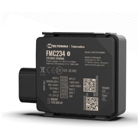 Teltonika · Tracker GPS · FMC234 · Fahrzeug · Wasserfester 4G LTE Cat 1 Tracker mit Hochleistungsakku - 232609 - 1