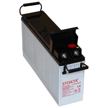 Effekta zbh. Akku 12V/105Ah, 10-Jahresbatterien, M6 Schraubanschluss - 217245 - 1