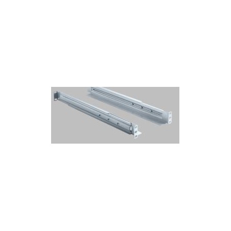 Effekta slide rails for 19" cabinet, 480-728mm adjustable, up to 45Kg, 1U - 244015 - 1