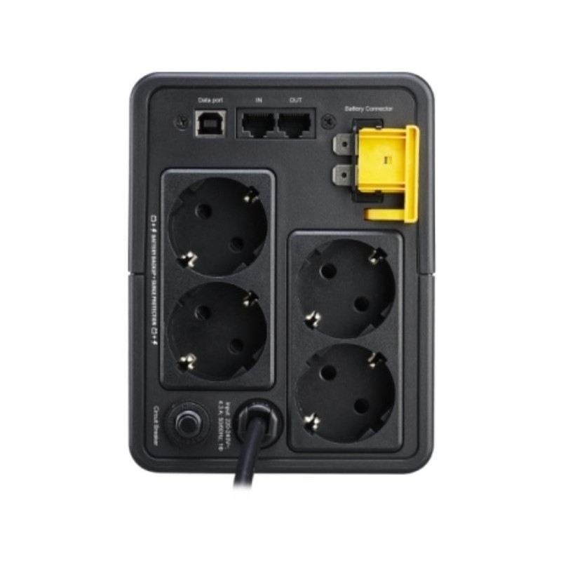 APC USV Back, AVR, 750VA, Schutzkontaktdosen outlets, - 215239 - 1