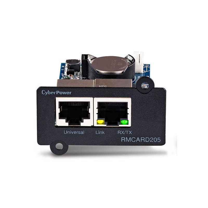 CyberPower USV, PR Tower-Serie, 750VA/675W, Line-Interactive, reiner Sinus, LCD, USB/RS232, incl. SNMP-Karte RMCARD205,**Sonder 