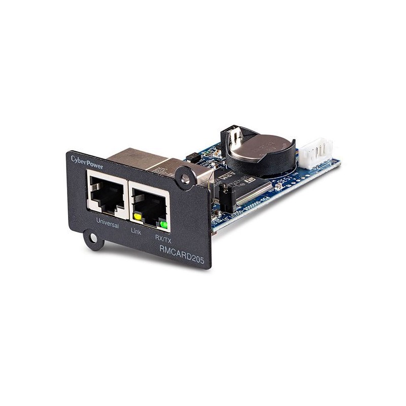 CyberPower USV, PR Tower-Serie, 750VA/675W, Line-Interactive, reiner Sinus, LCD, USB/RS232, incl. SNMP-Karte RMCARD205,**Sonder 