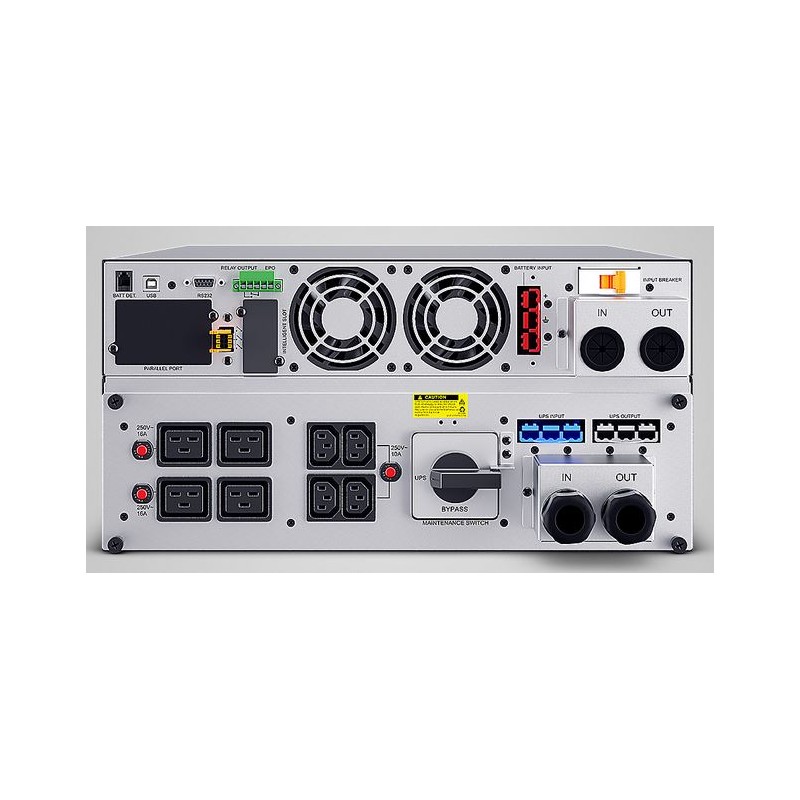 CyberPower USV, OLS Tower/19"-Serie, 5000VA/5000W, 5HE, On-Line, LCD, USB/RS232, - 219185 - 3