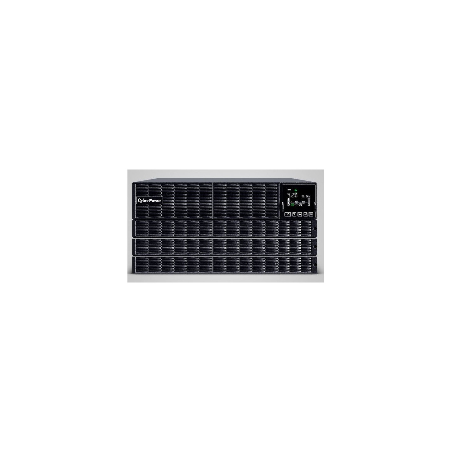 CyberPower USV, OLS Tower/19"-Serie, 6000VA/6000W, 5HE, On-Line, LCD, USB/RS232, - 219187 - 2