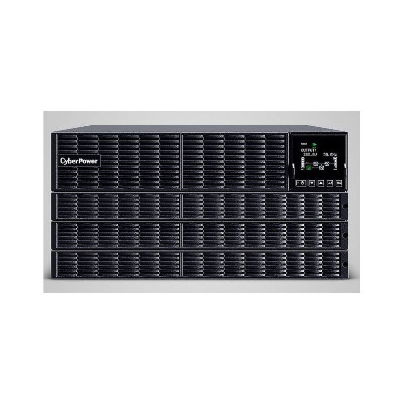 CyberPower USV, OLS Tower/19"-Serie, 8000VA/8000W, 5HE, On-Line, LCD, USB/RS232, - 219188 - 2