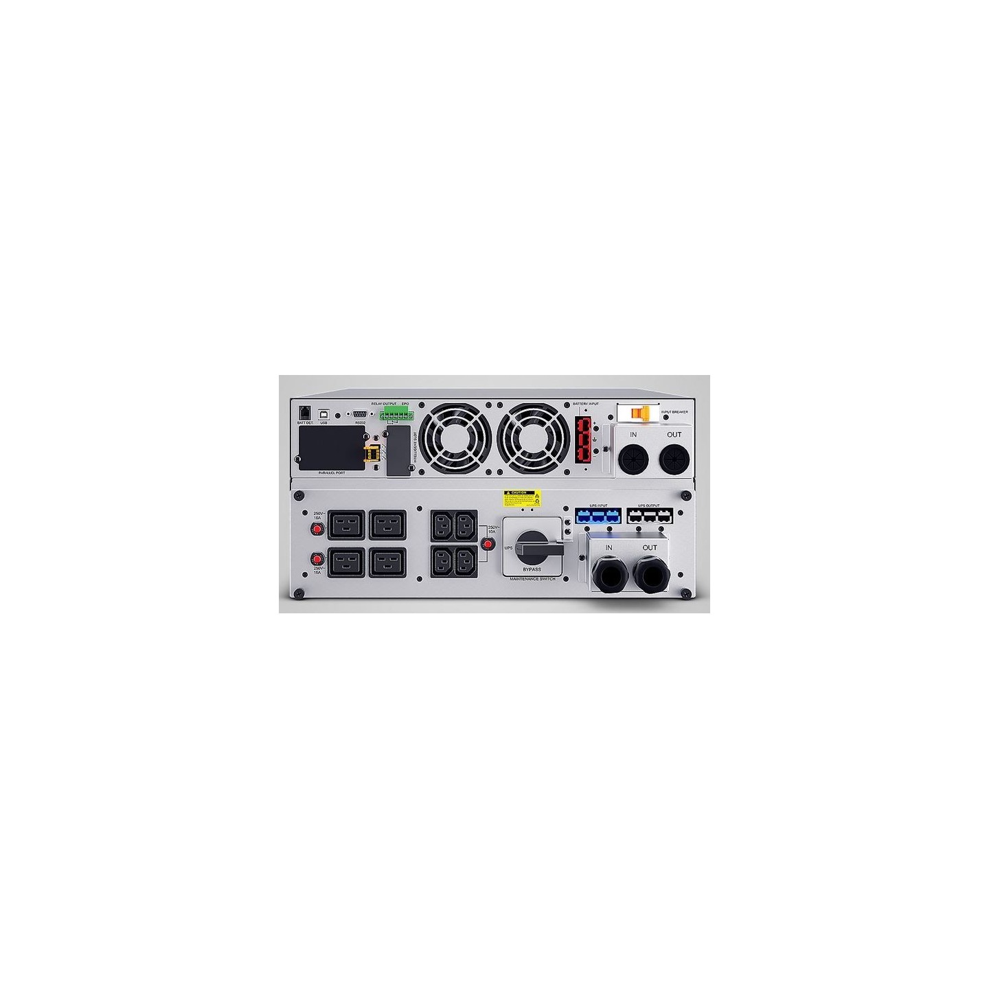 CyberPower USV, OLS Tower/19"-Serie, 8000VA/8000W, 5HE, On-Line, LCD, USB/RS232, - 219189 - 3