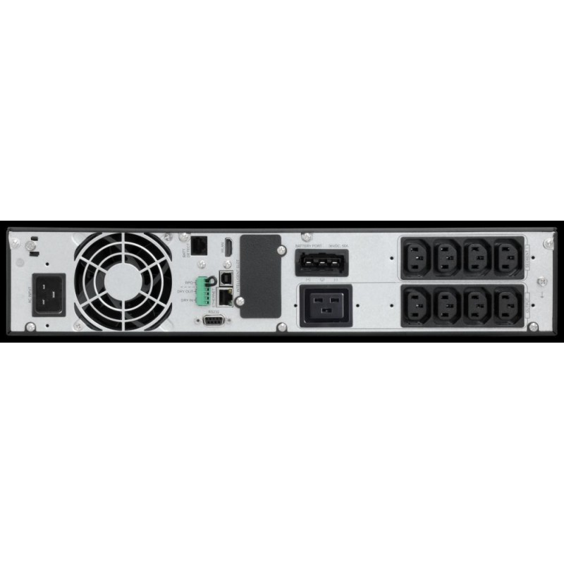 Effekta Online-USV, 3000VA, 10min bei cos phi 0,7 ,LCD-Display, ADIRA RT XL, Tower/19", 4HE, - 221220 - 1