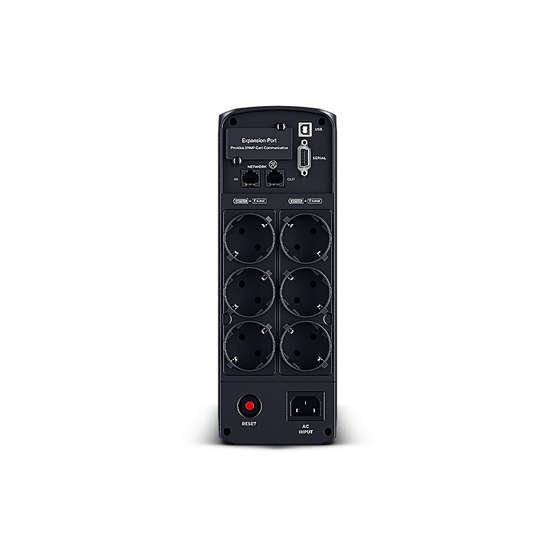 CyberPower USV, PFC-Serie, 1600VA/900W, Line-Interactive, reiner Sinus, USB/RS232, - 223898 - 3