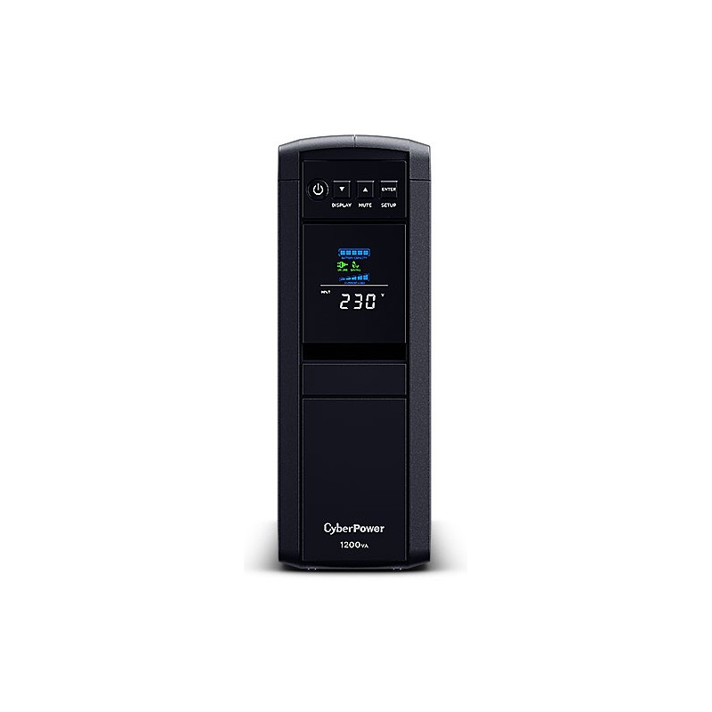 CyberPower USV, PFC-Serie, 1200VA/720W, Line-Interactive, reiner Sinus, USB/RS232, - 224404 - 1