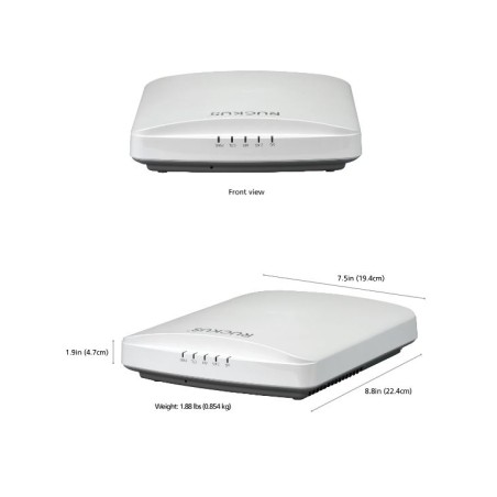 CommScope RUCKUS RUCKUS Unleashed R650 dual-band 802.11ax Wifi6 Wireless Access Point 4x4:4  + 2x2:2 streams - 191232 - 1