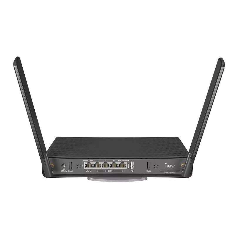 MikroTik home AC Access Point RBD53iG-5HacD2HnD, hAP ac³, 2.4/5 GHz, 5x Gigabit - 191314 - 1