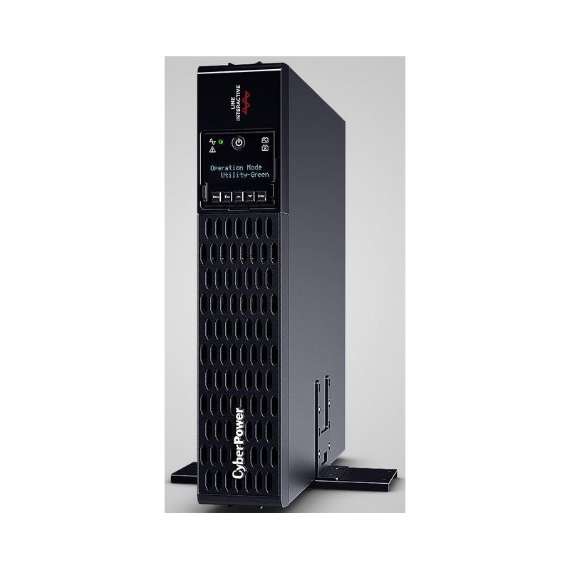 CyberPower USV, PR Tower/19"-PRIII-Serie, 750VA/750W, 2HE, Line-Interactive, reiner Sinus, LCD, USB/RS232/CLOUD Interface, - 228