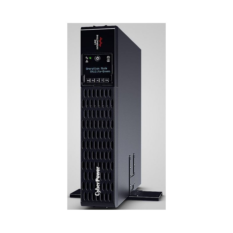 CyberPower USV, PR Tower/19"-PRIII-Serie, 1000VA/1000W, 2HE, Line-Interactive, reiner Sinus, LCD, USB/RS232/CLOUD Interface, - 2
