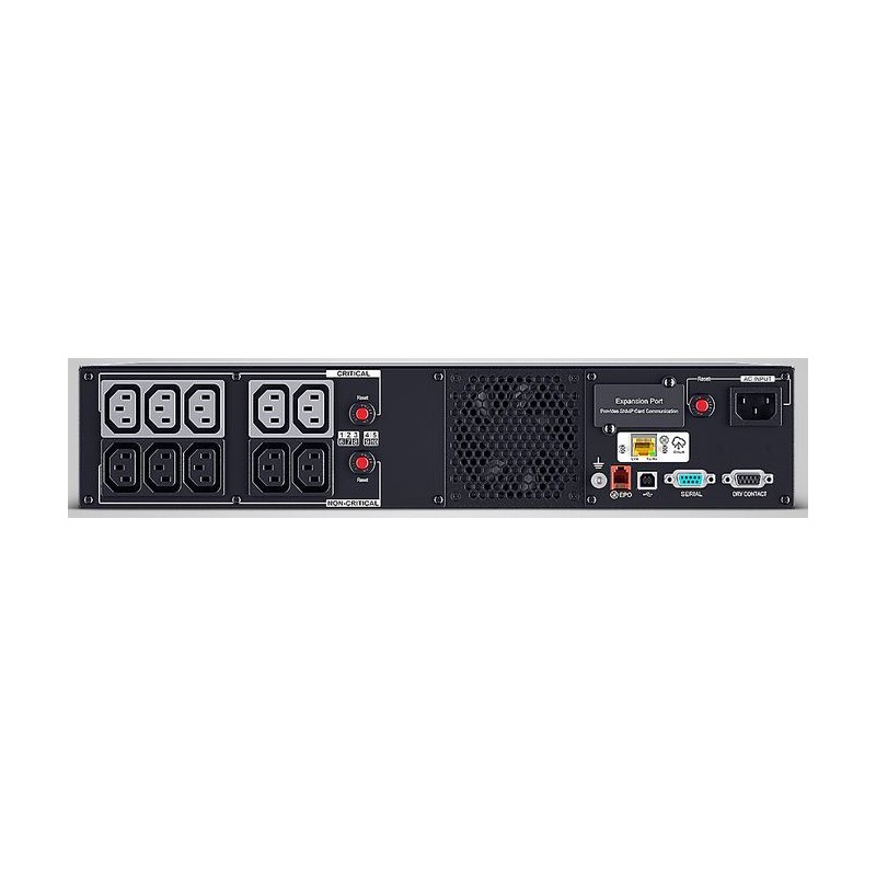 CyberPower USV, PR Tower/19"-PRIII-Serie, 2000VA/2000W, 2HE, Line-Interactive, reiner Sinus, LCD, USB/RS232/CLOUD Interface, - 2
