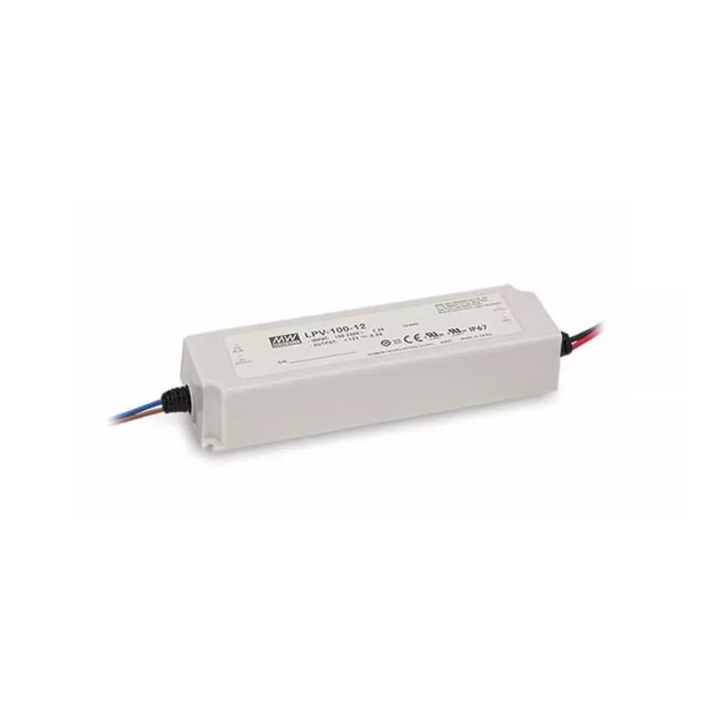 Mean Well Netzteil - 12V 100W IP67 - 154485 - 1