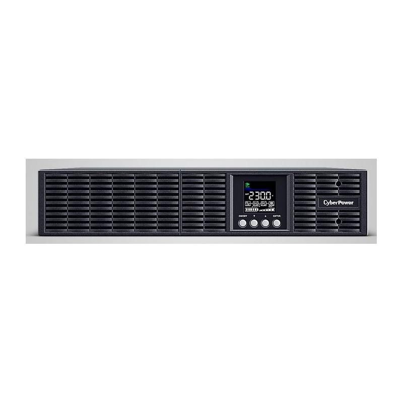 CyberPower USV, OLS Tower/19"-Serie, 2200VA/1980W, 2HE, On-Line, LCD, USB/RS232, - 228537 - 2