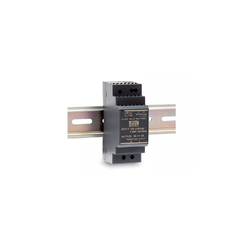 Mean Well Netzteil - 12V 24W Hutschiene - 158563 - 1