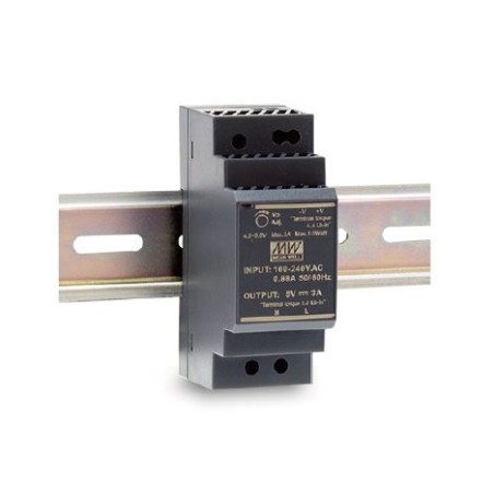 Mean Well power supply - 24V 30W DIN rail - 166227 - 1