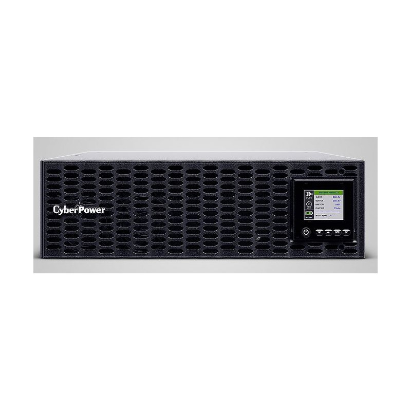 CyberPower UPS, OL Tower/19" series, 5000VA/5000W, 3U, on-line, LCD, USB/RS232, ext. Runtime, incl. RMCARD205, 1-phase - 232612 