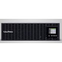CyberPower USV, OL Tower/19"-Serie, 6000VA/6000W, 3HE, On-Line, LCD, USB/RS232, ext. Runtime inkl. RMCARD205, 1-phasig - 232613 