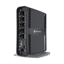 MikroTik home AX Access Point C52iG-5HaxD2HaxD-TC, hAP ax², 2.4/5 GHz AX, 5x Gigabit, Tower Case - 211712 - 1